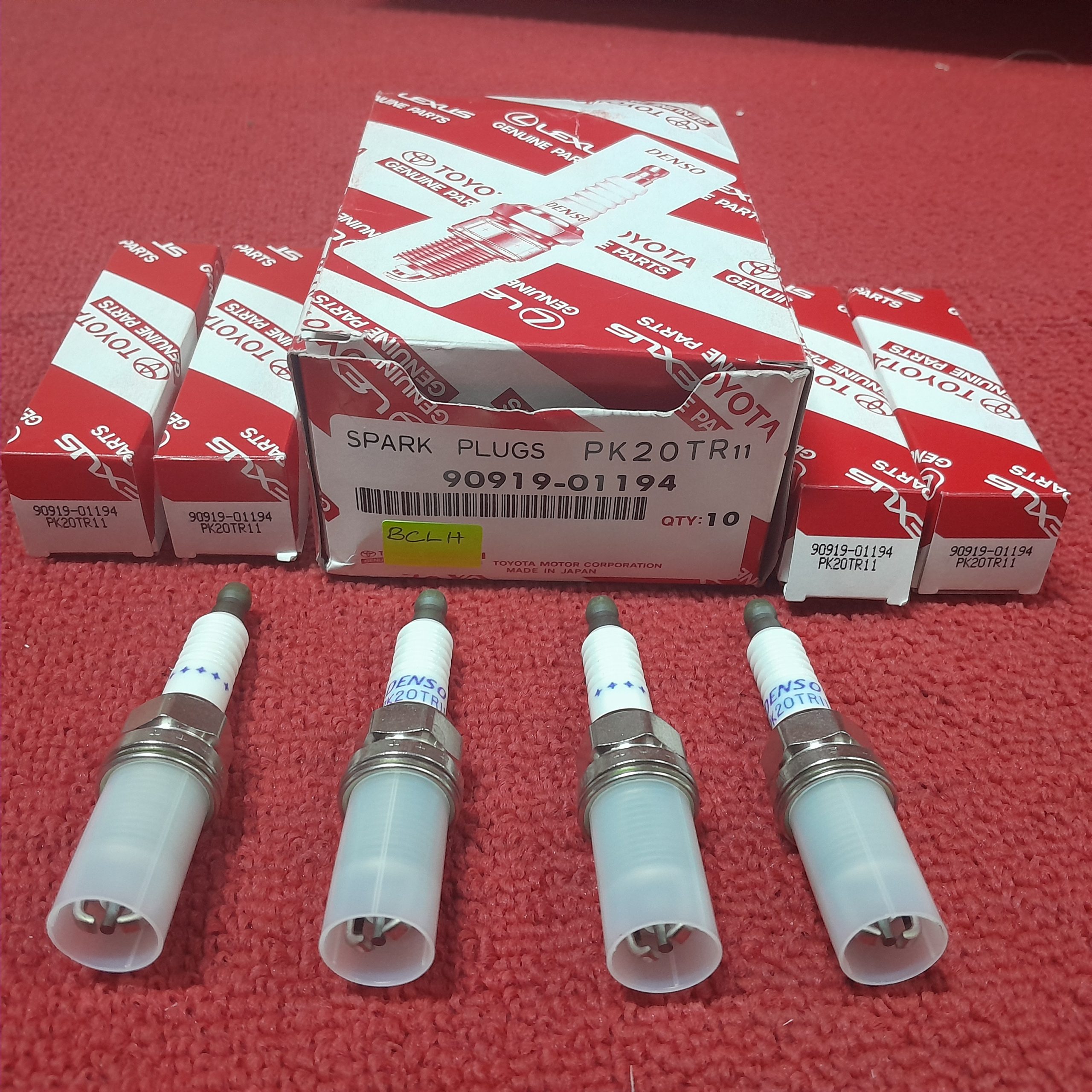 Spark Plugs Toyota 5S-FE