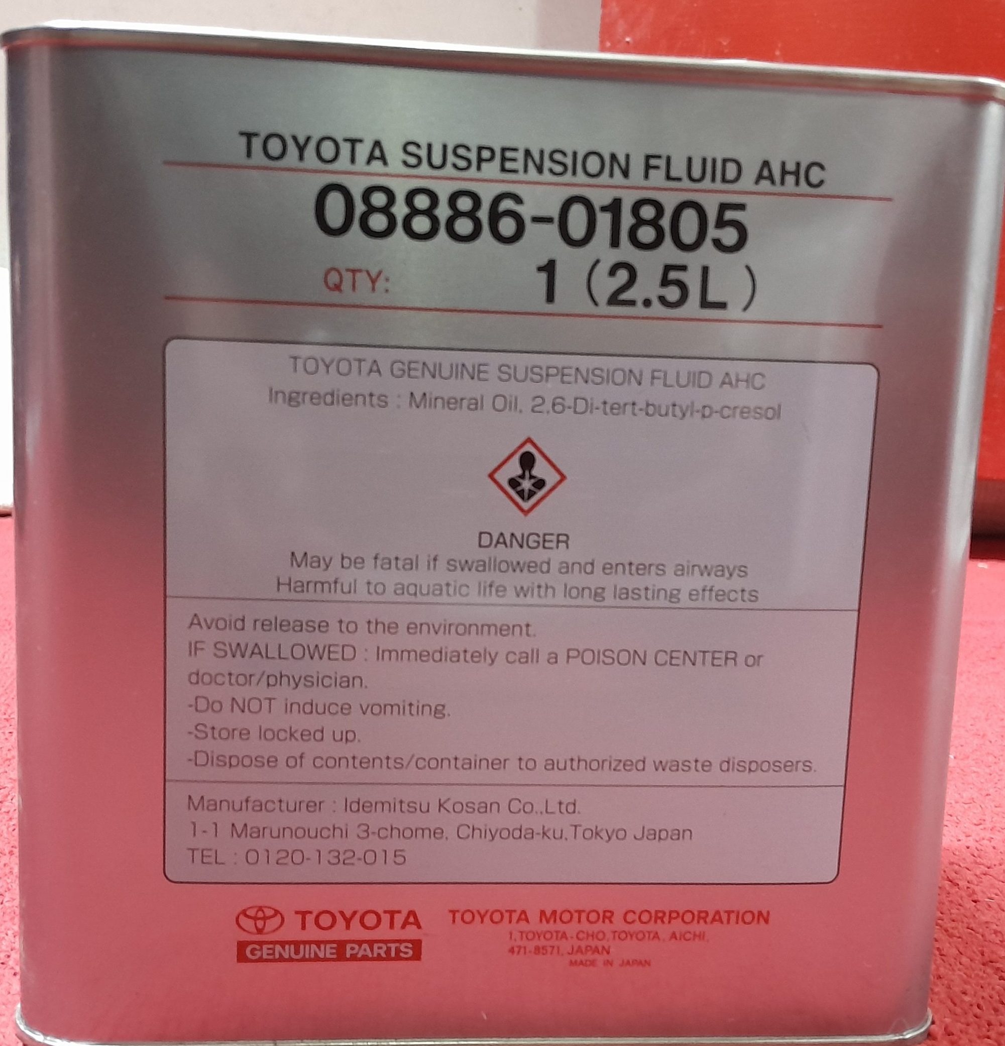 Suspension Fluid Toyota
