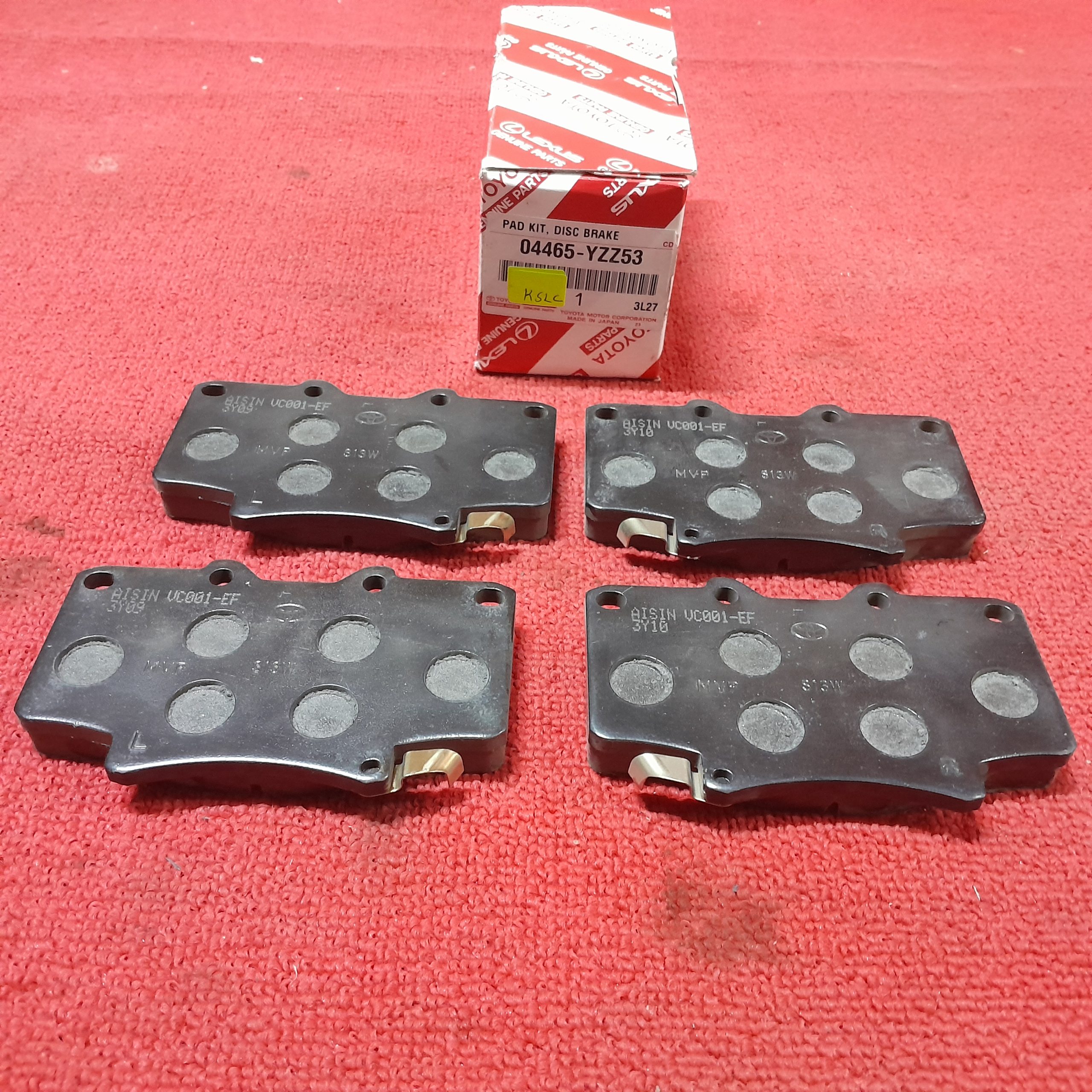 Front Brake Pad Toyota Hilux/L-cruiser